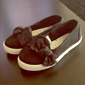 Black slip ons